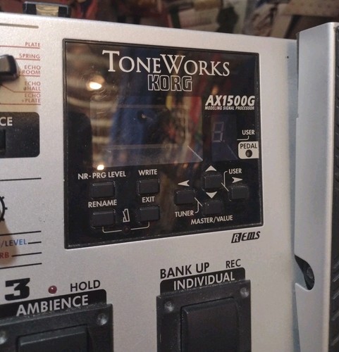 KORG AX1500G TONE WORKS Multi Effects Pedal Used Tested - Picture 5 of 5