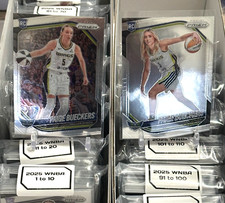 2025 Panini Prizm Base WNBA 1 to 150. Pick Your Player: Year 1 Bueckers ROTY