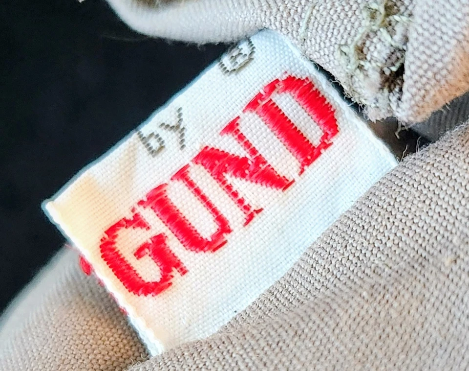 复古! GUND The Last Elegant Bear Dennis Kyte Abiner 冰沙 带原装标签  — 第 4/4 张图片