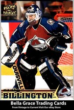 1998-99 Pacific Paramount Craig Billington #52 Colorado Avalanche NHL Hockey