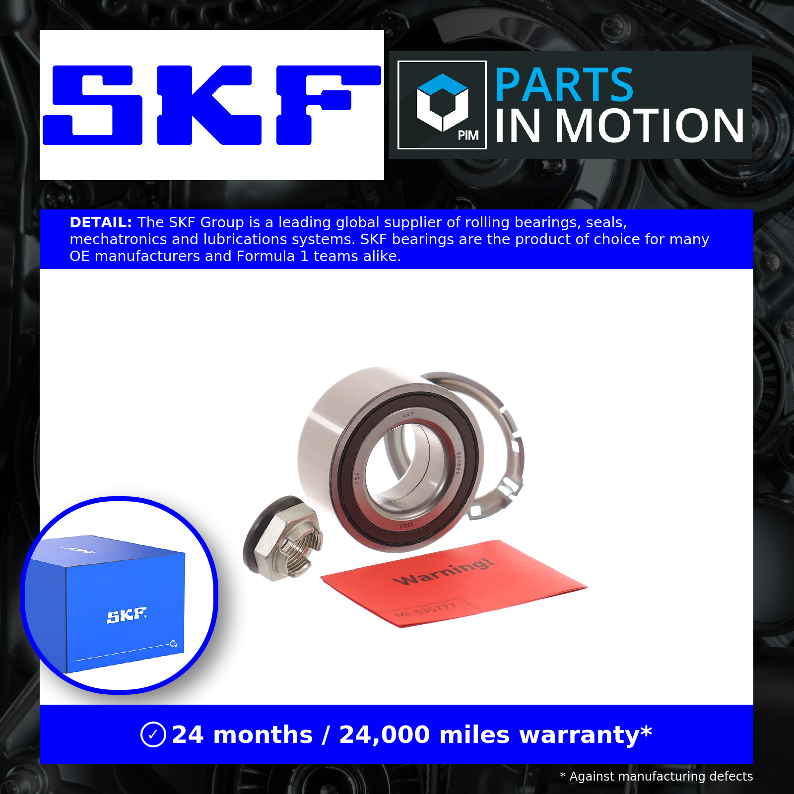 4x ✅Fits SKF VKBA 3648 Wheel Bearing Kit ⭐UK Seller⭐ - Image 3