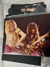 David Lee Roth & Eddie Van Halen Original Live Concert Photo - Van Halen