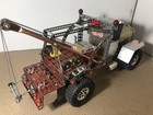 VINTAGE ERECTOR  TOW TRUCK WRECKER MAN CAVE AC GILBERT LEGO RC MODEL KIT WOW !! — photo 4