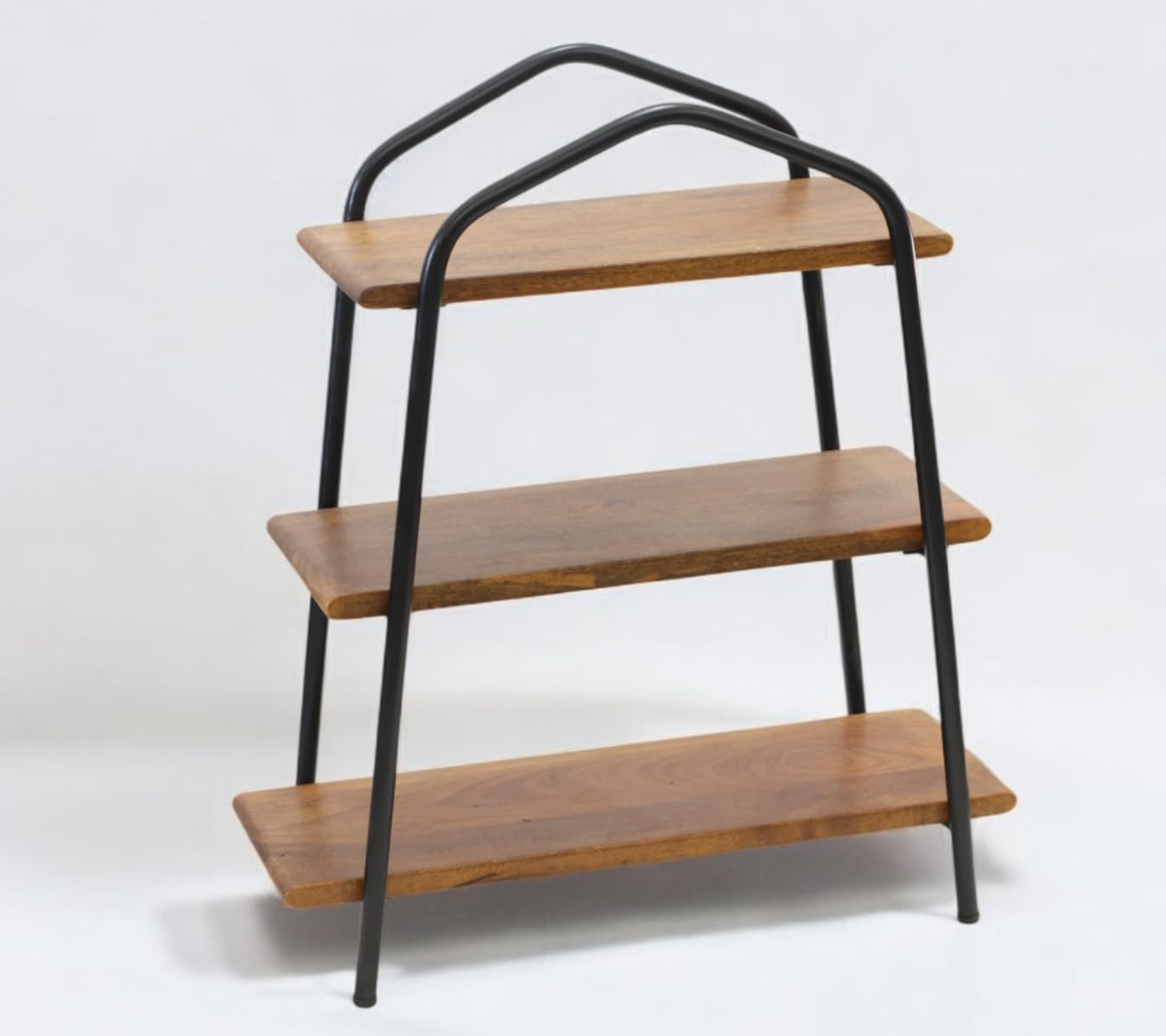 3-Tier Wooden Storage Rack for Kitchen, Bathroom Countertop Organizer Shelf
