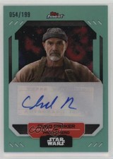 2023 Finest Star Wars Aqua Refractor 54/199 Chad Parker as Padu Cherd Auto 13fz