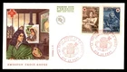 Mayfairstamps France FDC 1969 Nicolas Mignard Paintings Red Cross First Day Cove