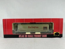 HO Atlas Burlington CB&Q Cylindrical Hopper #85407 Brand New