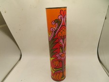 Large Vintage 1960s Japan Hippy Flowers Kaleidoscope 9 3/4" Tall