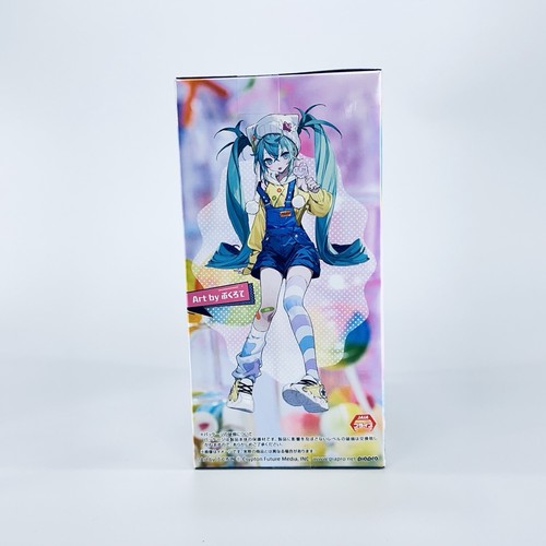 Hatsune Miku Noodle Stopper Figure Lollipop FuRyu VOCALOID NY SELLER - Picture 4 of 6