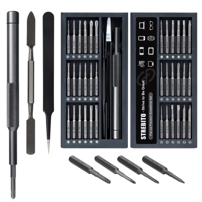 STREBITO Small Screwdriver Set 39 in 1 Precision Screwdriver Set, Electronics...