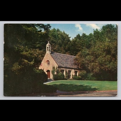 Vintage Postcard Glendale California 1960 Posted Church Scenic Historic View
