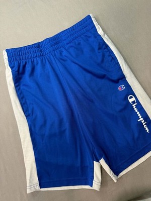 Champion Boy's Size 10/12 Royal Blue Athletic Shorts With Side Pockets
