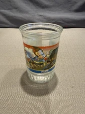 Vintage 2002 Viacom International Inc Jimmy Neutron Welch’s Jelly Jam Glass Jar