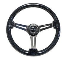 Nrg Reinforced Steering Wheel 350mm 3in. Deep Black Fits Multi Color Flake Nrg Reinforced Steering Wheel 350mm 3in. Deep Black Fits Multi Color Flake