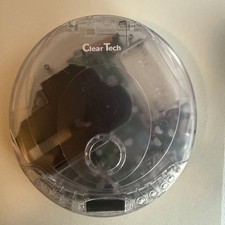 Clear Tech CT RCD 920 Transparent Portable CD Player FM Radio Tested