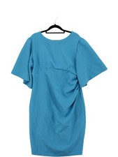 Coast Bodycon Midi Dress UK20 in Blue
