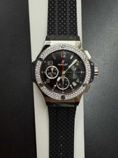 Hublot Big Bang Diamond Stainless Steel Watch 341.SX.130.RX.114