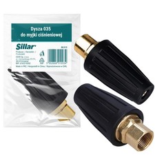Turbo nozzle 035 for Karcher HD HDS 240 bar brass rotary nozzle 60&deg;C M18F x 1.5