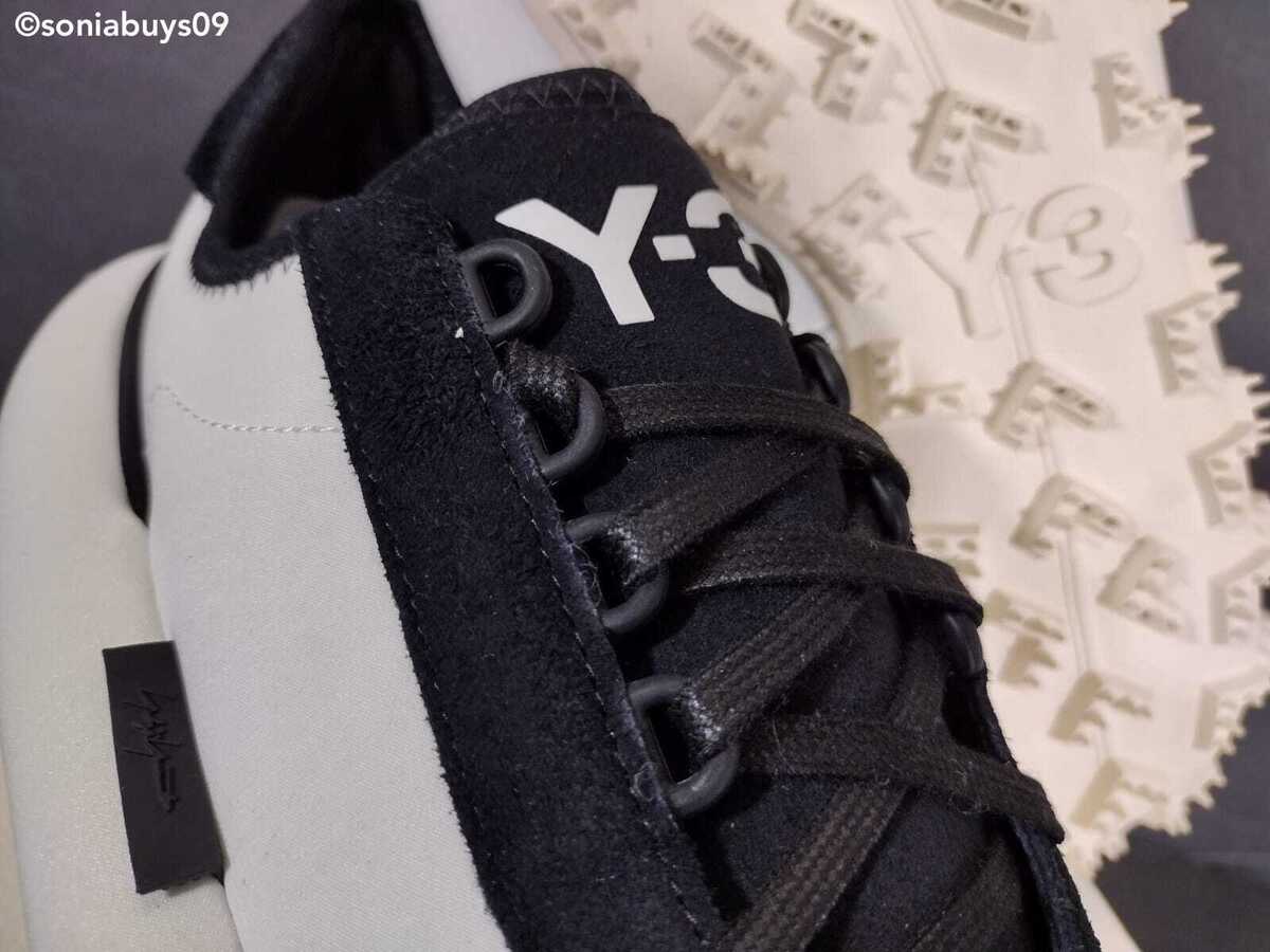Adidas Y-3 Makura Sneakers, GX1087, White Core/Black, Men 6 Adidas Y-3 Makura Sneakers, GX1087, White Core/Black, Men 6