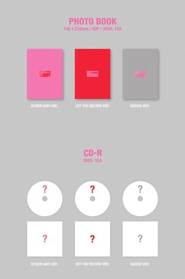 K-POP 8 EP Album I'VE MINE BADDIE Ver. CD+92p P.Book+P.Card+Dust