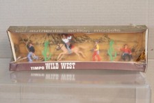 TIMPO 17/8 SWOPPETS AMERICAN WILD WEST INDIAN COWBOYS SET SEALED om