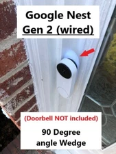 Google Nest Doorbell Gen 2 (Wired) Angle Wedge 90 Degree