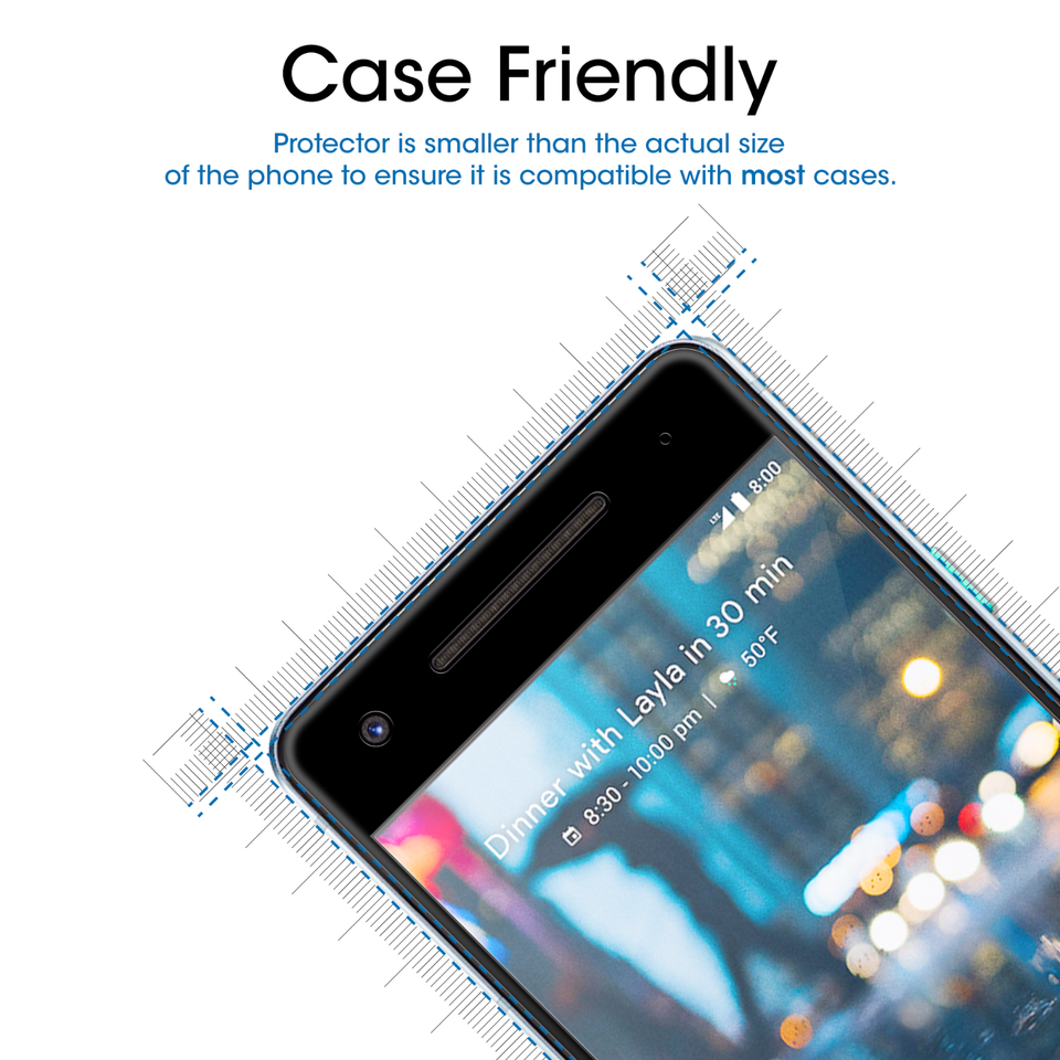 IPhone 17 Pro Max Full Cover Tempered Glass Screen Protector - 9H - Foto 6