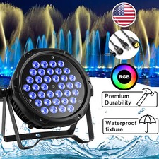 270W RGB LED Par Light DMX Stage DJ Disco Beam Party Lights Uplight Wash Light