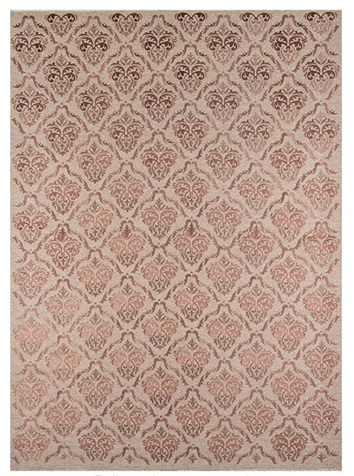 Nuevo 8’x10’ Alfombras Momeni Colección Cielo Alfombra de Transición Rojo Brocado Lana Foto 2 de 4