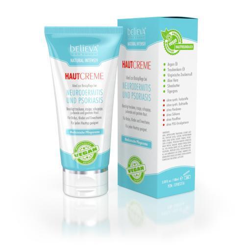 3x BELIEVA Neurodermitis & Psoriasis Hautcreme 100ml SPAR-SET PZN 13985316 - Bild 1 von 1