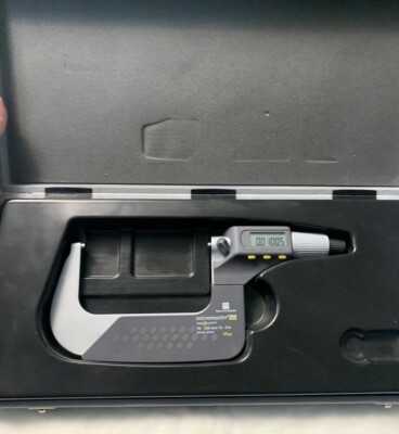 TESA LCD Digital Electronic Micromaster Outside Micrometer 3''-4.2'' / .00005