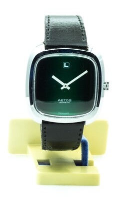 RARE VINTAGE Aetos Geneve FE7060 Mechanical Swiss WATCH 1970's NEW