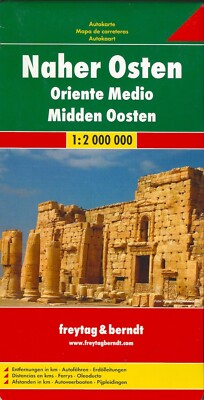 Map of the Middle East, by Freytag & Berndt