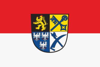 Aufkleber Worms OT Rheindürkheim  Flagge 8 x 5 cm Autoaufkleber