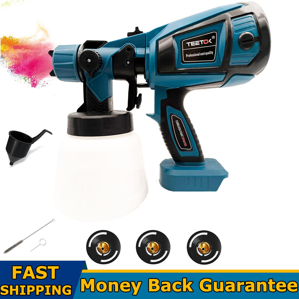 For Makita 18V Cordless Paint-Sprayer-Spray Gun Airless Home