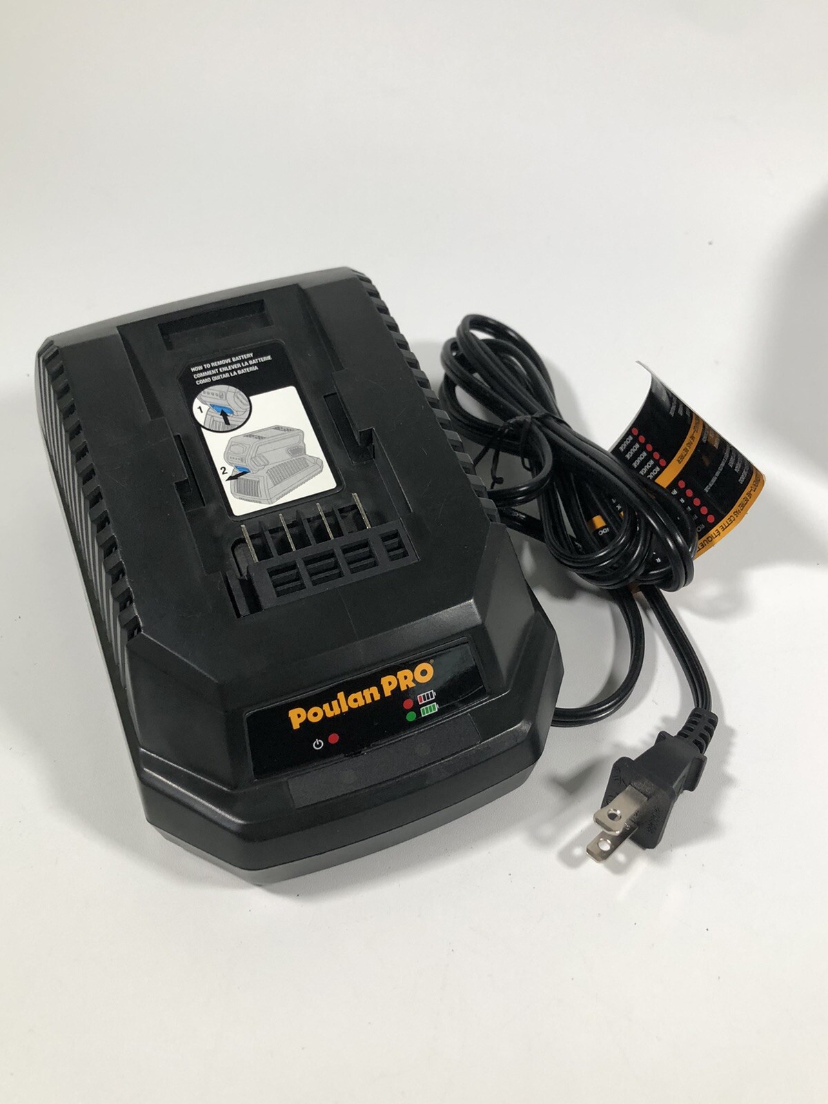 BRAND NEW OPEN BOX Poulan Pro 40V Battery Charger 501099601 PPB40CGR Husqvarna ✅