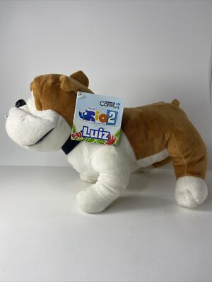 Kohl's Cares Rio 2 Luiz BULL DOG PLUSH Stuffed Animal Toy 11