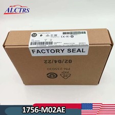 Factory Sealed Allen-Bradley 1756-M02AE ControlLogix 2-Axis Analog Servo Module