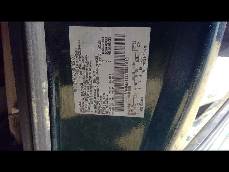 Used Automatic Transmission Assembly fits: 2001 Ford Windstar AT 6-232 3.8 Grade Foto 4 de 4