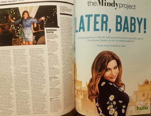 Christopher Nolan, Mindy Kaling, Amy Adams Variety Magazine November 2017 - Picture 8 of 10