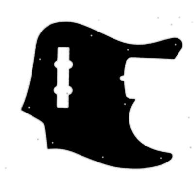 USA PICKGUARD für FENDER  AMERICAN DELUXE 21 FRET JAZZ BASS  3PLY PG BLACK BWB !