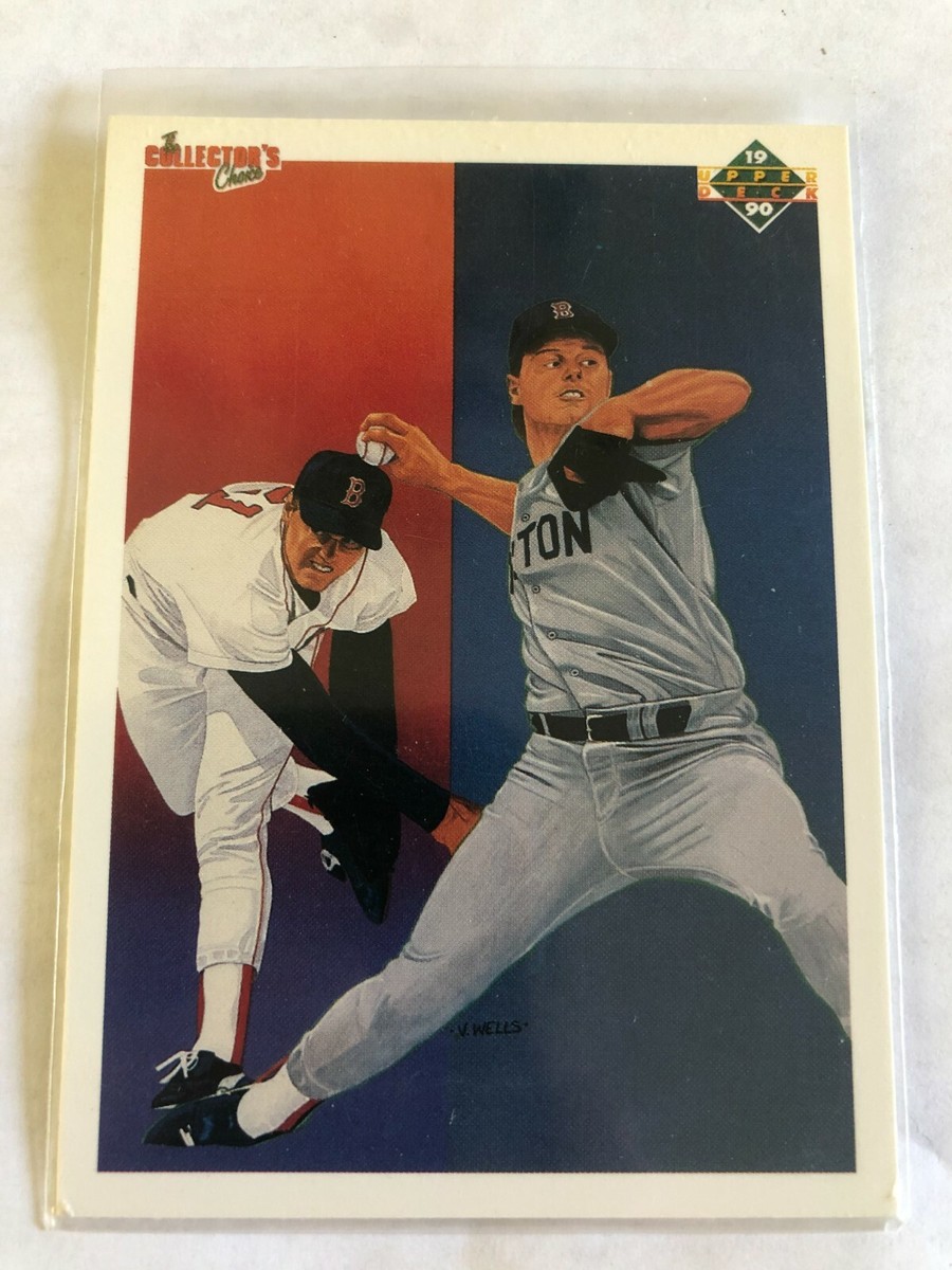 1990 Upper Deck Collector's Choice Roger Clemens #57 Boston Red