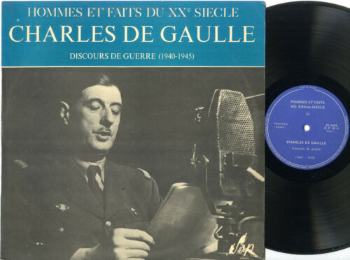 "CHARLES DE GAULLE" Discours de guerre 1940-1945 (LP 33 tours français) NM - Photo 1 sur 2