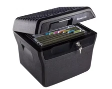 SentrySafe Key Lock Box 0.66 cu. ft. Fireproof/Waterproof Polyethylene 2-Handles