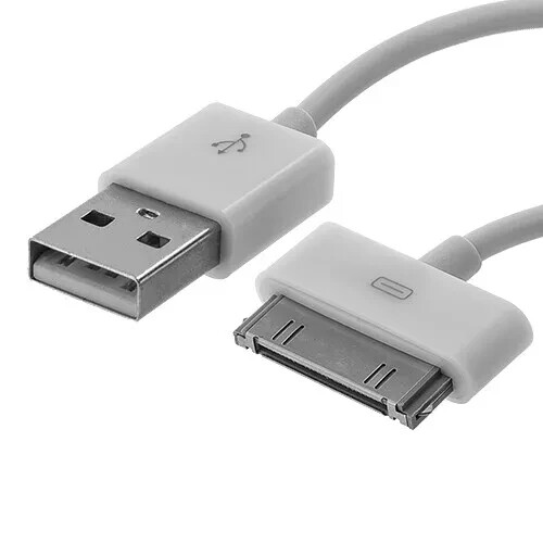 30 Pin USB Data Sync Cable Charger for iPhone 4 4G 4S 3GS iPod Nano iPad 1/2/3