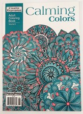 Creative Expression- Adult Coloring Book Volume 6, Calming Colors