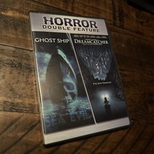 DVD HORROR DOUBLE FEATURE GHOST SHIP / DREAMCATCHER STEPHEN KING 2007 VGC