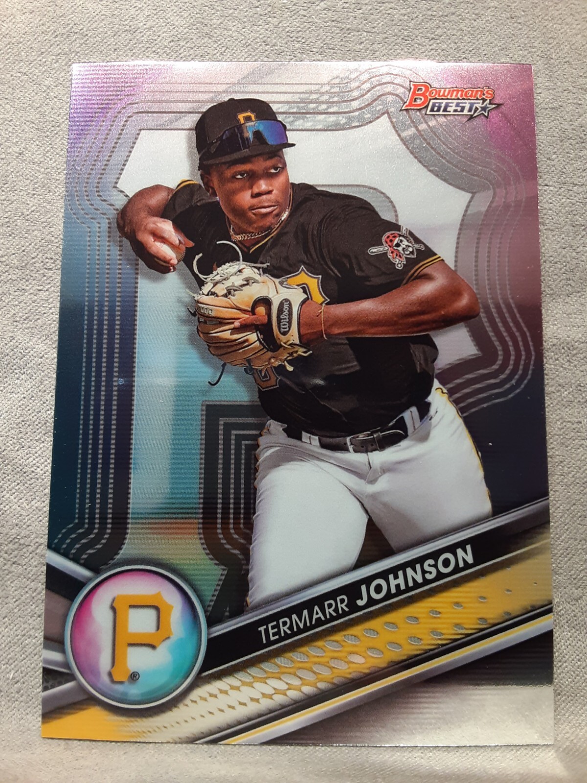 2022 Bowman's Best #TP-30 Termarr Johnson Top Prospects (RC) Pittsburgh Pirate