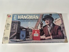 Vintage 1976 Milton Bradley Hangman Board Game Made in USA 4623 NICE -Family Fun