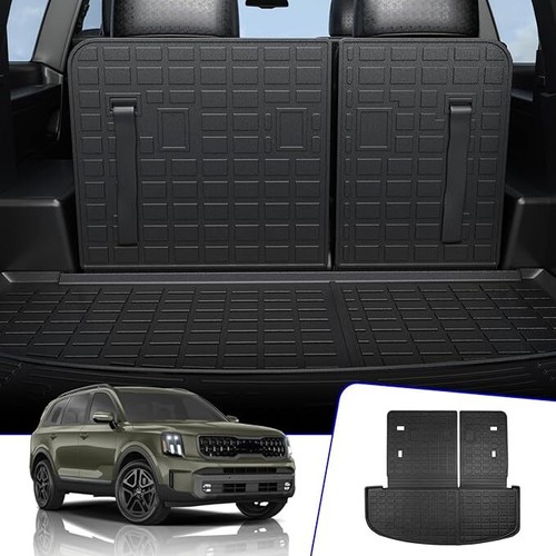 Trunk Mat with Backrest Mat+Floor Mats Rongtaod Cargo Mat Compatible with - Picture 8 of 8